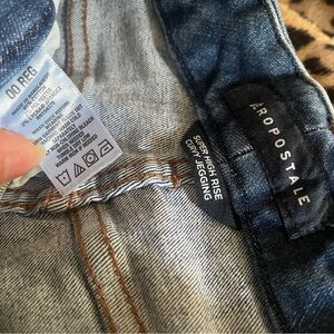 Aeropostale Blue High Rise Jeans